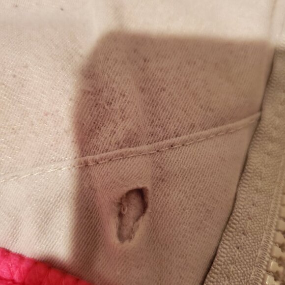 The North Face Full Zip Fleece Jacket Pink Gray S - Picture 2 of 5